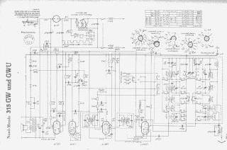 Nord Mende 315GW schematic circuit diagram
